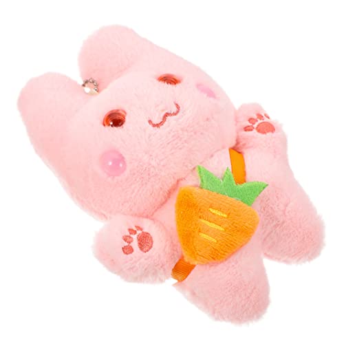 Toyvian Karottenrucksack Häschenspielzeug Tierbaby Häschenspielzeug Kaninchen Bär Stoffpuppe Monster Schweinchen Tragbares Babyspielzeug Im Inneren Elch Dinosaurier von Toyvian