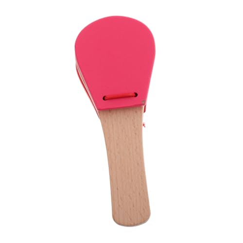 Toyvian Kastagnetten Musikinstrument Aus Holz Langer Griff Fingerkastagnetten Kastagnetten Klassenzimmer Schlaginstrument Für Erwachsene Und von Toyvian