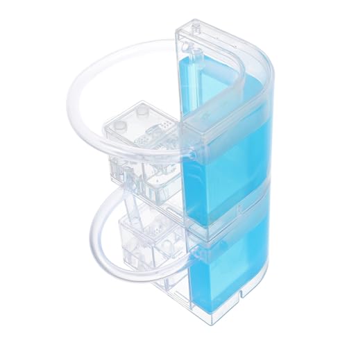 Toyvian Kasten Ameisennest aus Kunststoff Ameisen beobachten Ameisen Nest Ameisensimulation Ameisenlebensraum Ameisenerforschung mehrschichtiges Ameisennest Ameisenwohnraum Plastik Blue Toyvian Kasten Ameisennest aus Kunststoff Ameisen beobachten Ameisen Nest Ameisensimulation Ameisenlebensraum Ameisenerforschung mehrschichtiges Ameisennest Ameisenwohnraum Plastik Blue von Toyvian