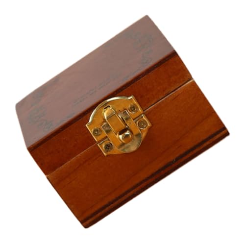 Toyvian Kasten Mini-holzkistenmodell Winzig Dekorationen Puppe Led Light Brown Hölzern Toyvian Kasten Mini-holzkistenmodell Winzig Dekorationen Puppe Led Light Brown Hölzern von Toyvian