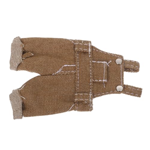 Toyvian Kawaii Plüschspielzeug Kleidung Flauschiger Latzhose Puppenoutfit Weiche Pflegeleichte Overalls für Stofftiere Universalpassform für Sammler Toyvian Kawaii Plüschspielzeug Kleidung Flauschiger Latzhose Puppenoutfit Weiche Pflegeleichte Overalls für Stofftiere Universalpassform für Sammler von Toyvian