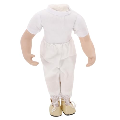 Toyvian Keramikpuppenkörper kinderspielzeug für Puppenzubehörteile Puppenbastelset Puppenzusatz DIY liefert einzigartiges Puppenkörper-Accessoire Puppenteile Stoff Weiß Toyvian Keramikpuppenkörper kinderspielzeug für Puppenzubehörteile Puppenbastelset Puppenzusatz DIY liefert einzigartiges Puppenkörper-Accessoire Puppenteile Stoff Weiß von Toyvian