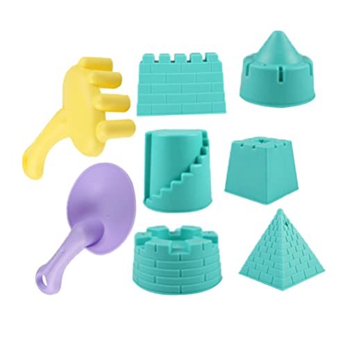 Toyvian Kid Beach Toys Set Sandform Play Toys Sand Burg Gebäude Kit Plastikschaufeln Rechen Farbenfrohe Sommer Sandkastenwerkzeuge für Mädchenjungen Sandspielzeug für Kinder Toyvian Kid Beach Toys Set Sandform Play Toys Sand Burg Gebäude Kit Plastikschaufeln Rechen Farbenfrohe Sommer Sandkastenwerkzeuge für Mädchenjungen Sandspielzeug für Kinder von Toyvian