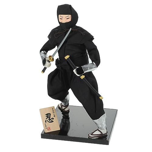 Toyvian Japanische -Ninja-Puppe Japanische Figur Ninja-Puppe Ornament Schreibtisch- Heimdekoration Toyvian Japanische -Ninja-Puppe Japanische Figur Ninja-Puppe Ornament Schreibtisch- Heimdekoration von Toyvian