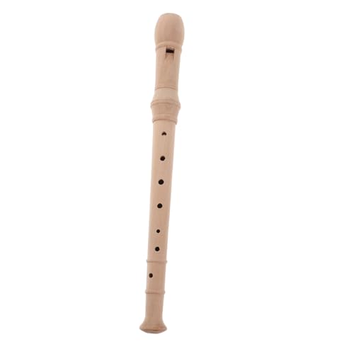 Toyvian Kinderblockflöte aus Holz Leichter Sopran Recorder Kompakt und Handlich für Anfänger und Musikunterricht Kindgerechtes Design Fördert Musikalische Entwicklung von Toyvian