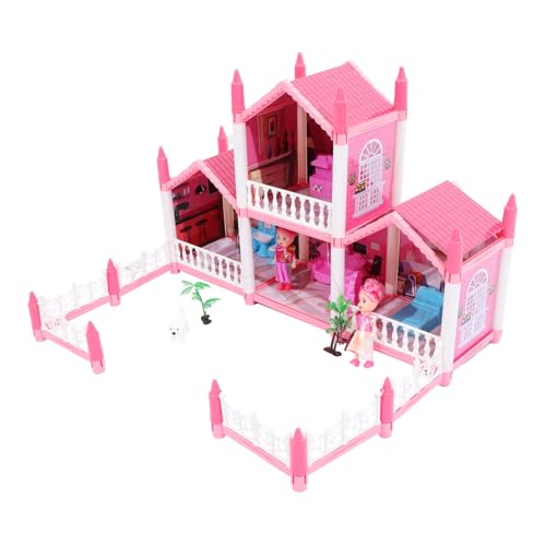 Toyvian Kinderburg interaktives Interactive Toys игрушки для девочек DIY Modell spielhaus pink -DIY-Burgspielzeug winziges Mädchen Abs Rosa Toyvian Kinderburg interaktives Interactive Toys игрушки для девочек DIY Modell spielhaus pink -DIY-Burgspielzeug winziges Mädchen Abs Rosa von Toyvian