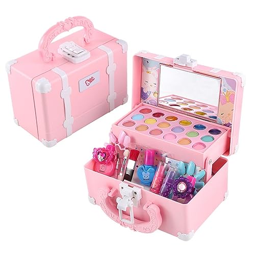 Toyvian Kinderkosmetik Für Nachholen Schminkset Mädchen Schminkspielzeug Für -Requisite Benutzen Kosmetikspielzeug Rosa Abs Toyvian Kinderkosmetik Für Nachholen Schminkset Mädchen Schminkspielzeug Für -Requisite Benutzen Kosmetikspielzeug Rosa Abs von Toyvian