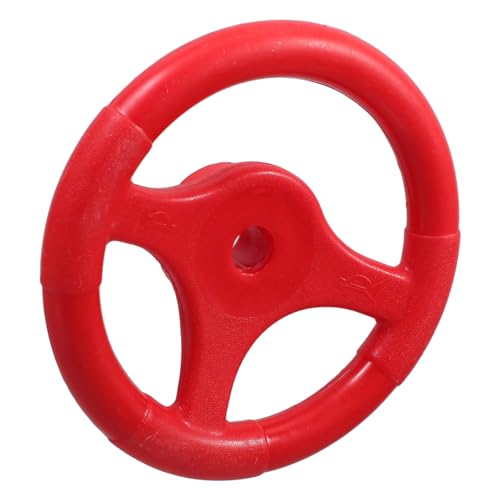 Toyvian Kinderlenkrad Auto Lenkrad Zubehör für Schaukelautos und Bumper Cars Rotes Robustes Lenkrad mit Einfachem Anbau Farbenfrohes Design für Ab Jahren Vielseitig Einsetzbar und Toyvian Kinderlenkrad Auto Lenkrad Zubehör für Schaukelautos und Bumper Cars Rotes Robustes Lenkrad mit Einfachem Anbau Farbenfrohes Design für Ab Jahren Vielseitig Einsetzbar und von Toyvian