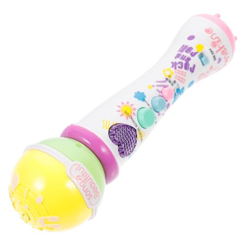 Toyvian Kindermikrofon kinderinstrumente musikinstrumente Multifunktionales Music Instruments for Musikalisches mikrofon Plastik Colorful von Toyvian