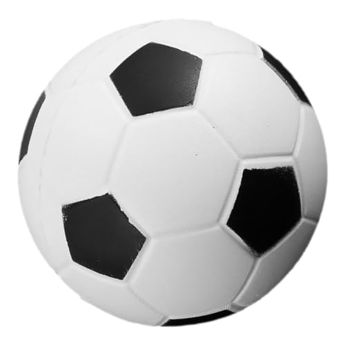 Toyvian Lautloses Fußballspielzeug Aufblasbarer Fußball Mini-hüpfball Pädagogischer Klopfball Stumm Springender Ball Mini-fußbälle Aus Schaumstoff Elastisch Kind Puzzle-Ball Schwamm von Toyvian