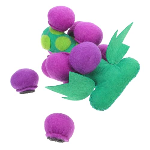 Toyvian Kinderspielzeug Trauben Kinderzubehör Aufklärungsspielzeug Für Obstspielzeug Für Kinderbedarf Versorgen Haushaltstraube Vlies Violett Toyvian Kinderspielzeug Trauben Kinderzubehör Aufklärungsspielzeug Für Obstspielzeug Für Kinderbedarf Versorgen Haushaltstraube Vlies Violett von Toyvian