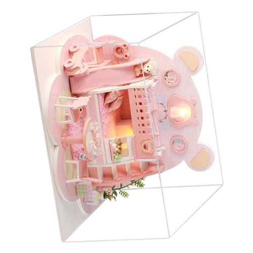 Toyvian Miniatur- -bausatz Villa-Modell Zusammenbauen für Jungen und Mädchen Spielzeug Mini- -Modell Anleitung Toyvian Miniatur- -bausatz Villa-Modell Zusammenbauen für Jungen und Mädchen Spielzeug Mini- -Modell Anleitung von Toyvian