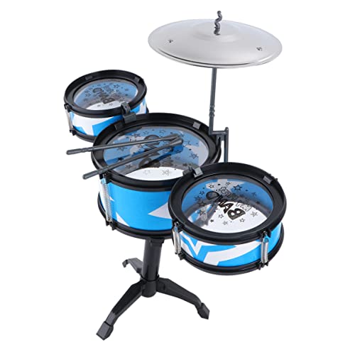 Toyvian Kindertrommel Musikinstrument für Jungen und Fördert Kreativität und Koordination Installieren aus Sicherem für Frühkindliche Bildung von Toyvian