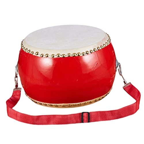 Toyvian Schlagzeug Für Kinder – 26 cm Großes Baby-trommelspielzeug – Musikinstrument-Spielzeug Für Kinder Mit Riemen Und Stöcken von Toyvian