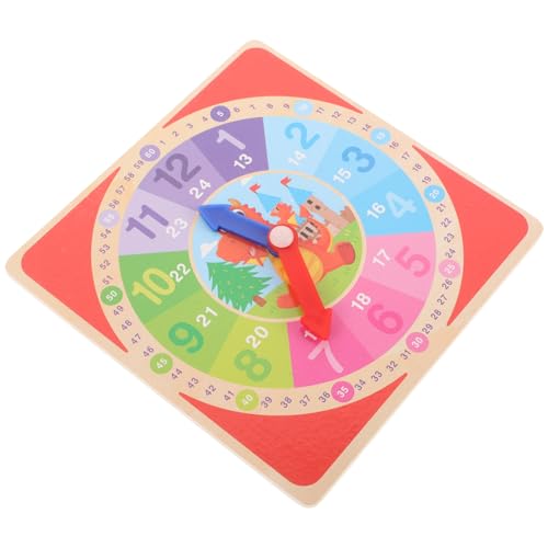 Toyvian Kinderuhr holzspielzeug Uhr lernspielzeug Uhr Modell für Uhrzeit Lernen Kleinkind Uhr Lernuhr für Holzuhrspielzeug für Toyvian Kinderuhr holzspielzeug Uhr lernspielzeug Uhr Modell für Uhrzeit Lernen Kleinkind Uhr Lernuhr für Holzuhrspielzeug für von Toyvian
