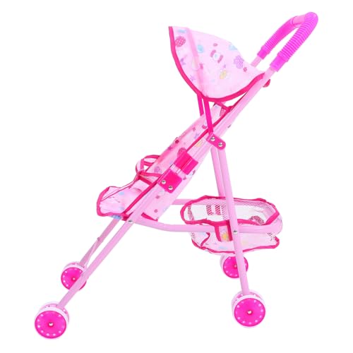 Toyvian Kinderwagen Einkaufswagenspielzeug für Kleinkinder zappeln Miniatur Körbe Spiral- puppenbuggy Puppen Wagen spielzeuge Kindertrolley Spielhauszubehör Kleiner Puppenwagen Stoff Rosa Toyvian Kinderwagen Einkaufswagenspielzeug für Kleinkinder zappeln Miniatur Körbe Spiral- puppenbuggy Puppen Wagen spielzeuge Kindertrolley Spielhauszubehör Kleiner Puppenwagen Stoff Rosa von Toyvian