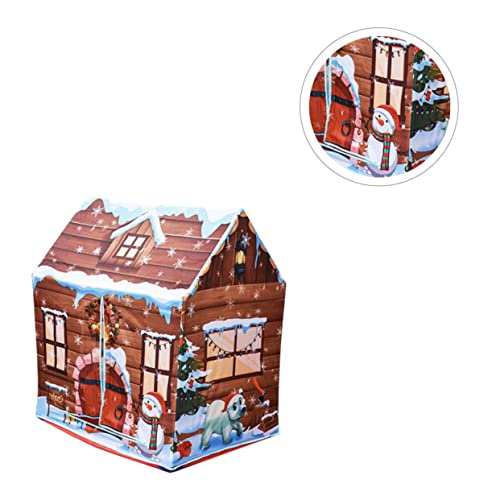 Toyvian Faltbares Spielzelt Für Tragbares Spielhaus Mit Rolltor Und Fenstern Indoor Und Outdoor Nutzung Weihnachtsdesign Für Stundenlangen Spielspaß Toyvian Faltbares Spielzelt Für Tragbares Spielhaus Mit Rolltor Und Fenstern Indoor Und Outdoor Nutzung Weihnachtsdesign Für Stundenlangen Spielspaß von Toyvian