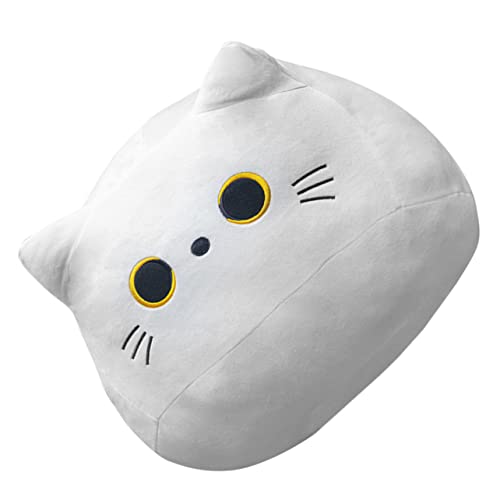 Toyvian Kissen Pelziges Katzenspielzeug Heimdekoration Kätzchen Stofftier Stofftier Plüschkatze Cartoon Tierpuppe Desktop Katzenpuppe Schlafzimmerspielzeug Dekoration von Toyvian