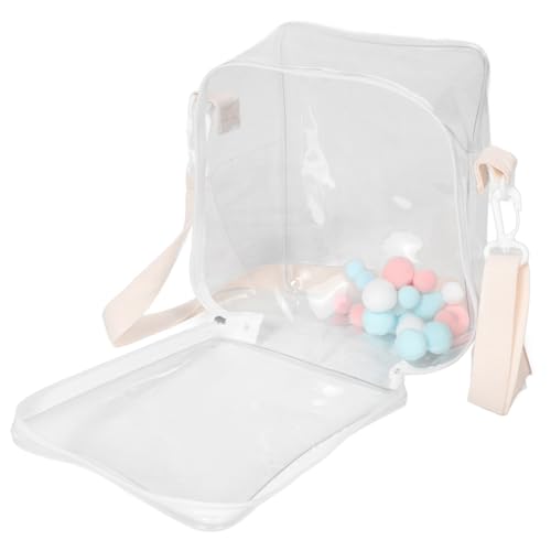 Toyvian Klarsichttaschen für Actionfiguren transparente Aufbewahrungstasche Aufbewahrungstasche Puppen Tragetasche tragbare Mini-Aufbewahrungstasche Bommelhalter für Rucksack PVC Toyvian Klarsichttaschen für Actionfiguren transparente Aufbewahrungstasche Aufbewahrungstasche Puppen Tragetasche tragbare Mini-Aufbewahrungstasche Bommelhalter für Rucksack PVC von Toyvian