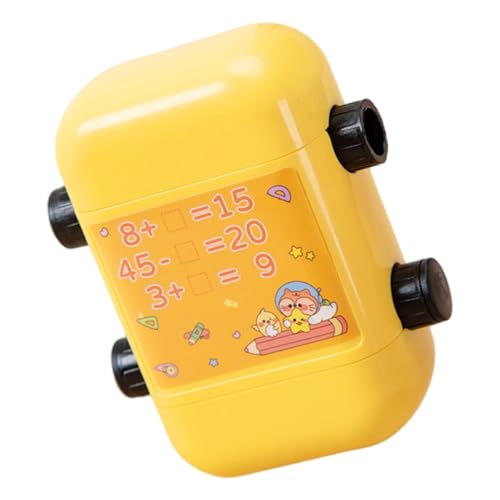 Toyvian Kompakter Verschleißfester Lernroller Mathe Stempel für Praktisches Rechenzubehör Sicherer Kunststoff für Addition und Subtraktion Einfacher Gebrauch im Unterricht Hause von Toyvian