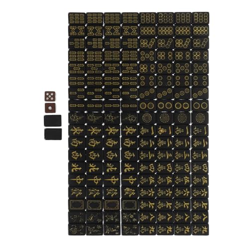 Toyvian Kompaktes Chinesisches Mahjong Spiel für Reisen Leichtgewichtige Spielsteine für Outdoor Veranstaltungen und Familienunterhaltung Toyvian Kompaktes Chinesisches Mahjong Spiel für Reisen Leichtgewichtige Spielsteine für Outdoor Veranstaltungen und Familienunterhaltung von Toyvian