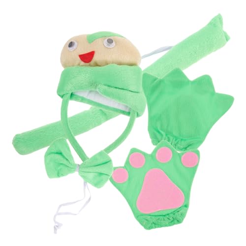 Toyvian Kostüm Zubehör Set Kleines Schlangen Ohren Stirnband mit Schleife und Handschuhen für Fasching Halloween Verkleidung Karneval Party Toyvian Kostüm Zubehör Set Kleines Schlangen Ohren Stirnband mit Schleife und Handschuhen für Fasching Halloween Verkleidung Karneval Party von Toyvian