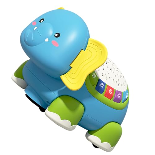 Toyvian Babyspielzeug Krabbelnder Elefant Früherziehungsspielzeug Ermutigen Sie Säuglinge Zum Krabbeln Nicht Batteriebetriebenes Lernspielzeug von Toyvian