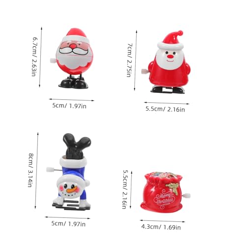 Toyvian Kreative Kleine Aufziehspielzeuge Weihnachten Lustige Mechanische Weihnachtsmänner Schneemänner und Rentiere Kompakte Party Goodie Bag Füller Sichere Einfache Aufziehspielzeuge für Toyvian Kreative Kleine Aufziehspielzeuge Weihnachten Lustige Mechanische Weihnachtsmänner Schneemänner und Rentiere Kompakte Party Goodie Bag Füller Sichere Einfache Aufziehspielzeuge für von Toyvian
