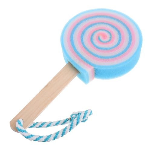 Toyvian Kreativer Lutscher Badschwamm für Doppelseitiger Körper Peeling Sicheres Badezubehör aus Weichem Material für Lustige Badezeiten von Toyvian