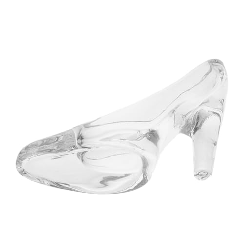 Toyvian Kristall Schuh Dekoration Kristall Schuh Ornament Glas Transparent Toyvian Kristall Schuh Dekoration Kristall Schuh Ornament Glas Transparent von Toyvian