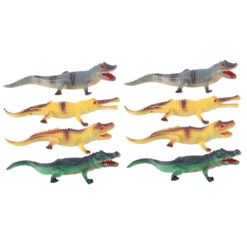 Toyvian Krokodil Figuren 8 STK Simuliertes Krokodilmodell Kinder-Outfits Mikrospielzeug Kiefer Spielzeug Modelle Spielzeuge Pädagogisches Spielzeug Krokodilspielzeug Tier Plastik Toyvian Krokodil Figuren 8 STK Simuliertes Krokodilmodell Kinder-Outfits Mikrospielzeug Kiefer Spielzeug Modelle Spielzeuge Pädagogisches Spielzeug Krokodilspielzeug Tier Plastik von Toyvian