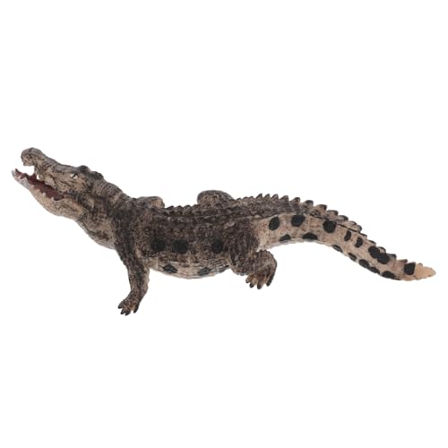 Toyvian Realistisches Alligator-Spielzeug Mit Beweglichem Kiefer Interaktives Reptil-Modell Für Junge Mädchen Perfektes Lernspielzeug Beobachtungsfähigkeiten Und Hand-Auge-koordination von Toyvian