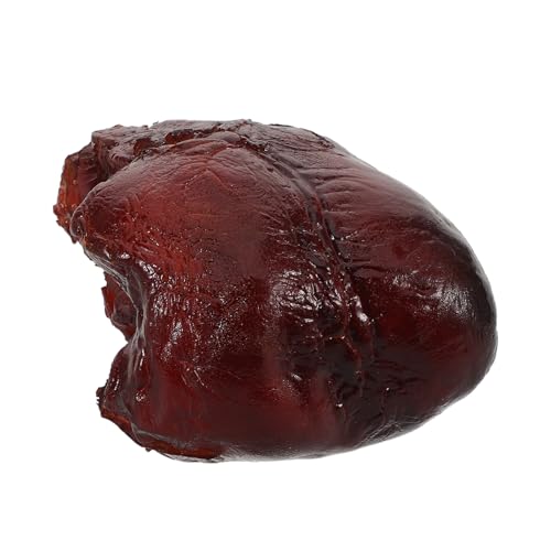 Toyvian Künstliche Lebensmitteldekoration: Realistisches Schweineherzmodell für Restaurant- und Küchendekoration – Fotografie-Requisiten, Kunstlebensmittel für kreative Präsentationen Toyvian Künstliche Lebensmitteldekoration: Realistisches Schweineherzmodell für Restaurant- und Küchendekoration – Fotografie-Requisiten, Kunstlebensmittel für kreative Präsentationen von Toyvian
