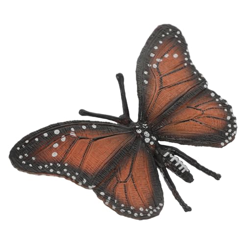 Toyvian Künstliche Schmetterlinge Realistisches Lernspielzeug für Dekorationsartikel für Halloween Garten und Partys Leichtes Langlebiges Modell von Toyvian