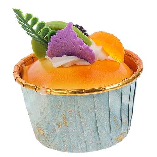 Toyvian Künstlicher Kuchen Dekoration Kuchenzubehör Dessertladen Requisiten Gefälschte Kuchen Kuchendekor Künstliche Kuchen Dessertmodelle Simulationskuchen Realistische von Toyvian