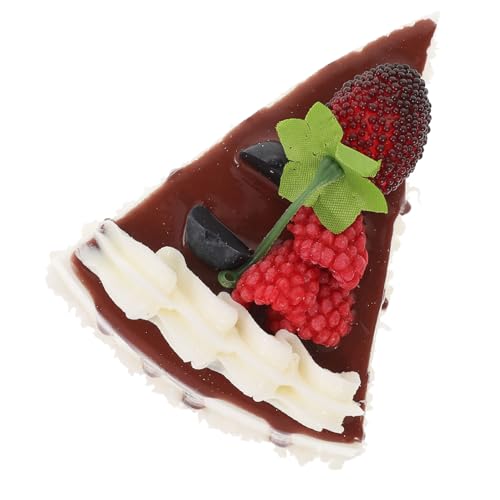 Toyvian Künstlicher Tortenmodell aus Hochwertigem Material Realistische Nachbildung Fruchtigen Desserttorte für Partydekoration für Schaufensterpräsentationen und Fotorequisiten Toyvian Künstlicher Tortenmodell aus Hochwertigem Material Realistische Nachbildung Fruchtigen Desserttorte für Partydekoration für Schaufensterpräsentationen und Fotorequisiten von Toyvian