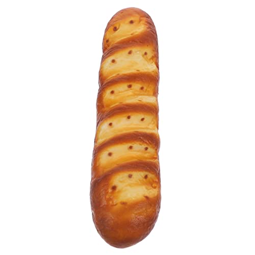 Toyvian Künstliches Baguette Modell aus PU Realistisches Brot für Fotografie Dekoration Bäckerei Küchenzubehör Party Requisiten und Kinderlernspielzeug Toyvian Künstliches Baguette Modell aus PU Realistisches Brot für Fotografie Dekoration Bäckerei Küchenzubehör Party Requisiten und Kinderlernspielzeug von Toyvian