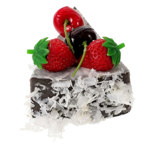 Toyvian Künstliches Dessertmodell Realistisches Tortenmodell für Partydisplays und Langlebig für Fotografie und Ladenpräsentation Toyvian Künstliches Dessertmodell Realistisches Tortenmodell für Partydisplays und Langlebig für Fotografie und Ladenpräsentation von Toyvian