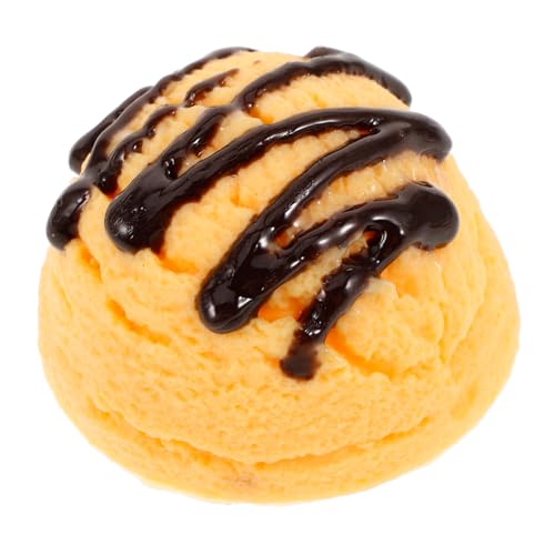 Toyvian Künstliches Eiscreme Dekorationsmodell Realistisches Fake Dessert für Schaufenster und Fotografie Kleine Gebürstete für Vielseitige Anwendungen und Stilvolle Präsentationen von Toyvian