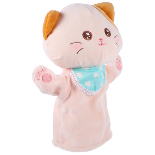Toyvian Kuschelige Katzen Handpuppe aus Weichem Plüsch Interaktives Storytelling für Erwachsene Fördert Kreativität und Fantasievolles Rollenspiel von Toyvian