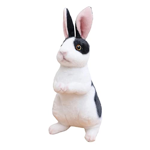 Toyvian Kuscheltier Hase Niedliches Plüschspielzeug für Realistisches Stofftier für Dekoration für Schlafzimmer Buchregal und Fotorequisiten Hochwertiges und Sicheres Material für Toyvian Kuscheltier Hase Niedliches Plüschspielzeug für Realistisches Stofftier für Dekoration für Schlafzimmer Buchregal und Fotorequisiten Hochwertiges und Sicheres Material für von Toyvian