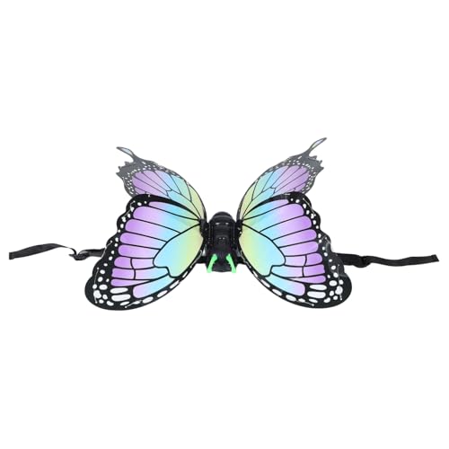 Toyvian LED Elektrische Schmetterlingsflügel mit Beweglichen Leuchtenden Feenflügeln Leichtes Komfortables Cosplay Zubehör für Geburtstagsfeiern Halloween Kostüme und Frühlingsdekoration Toyvian LED Elektrische Schmetterlingsflügel mit Beweglichen Leuchtenden Feenflügeln Leichtes Komfortables Cosplay Zubehör für Geburtstagsfeiern Halloween Kostüme und Frühlingsdekoration von Toyvian