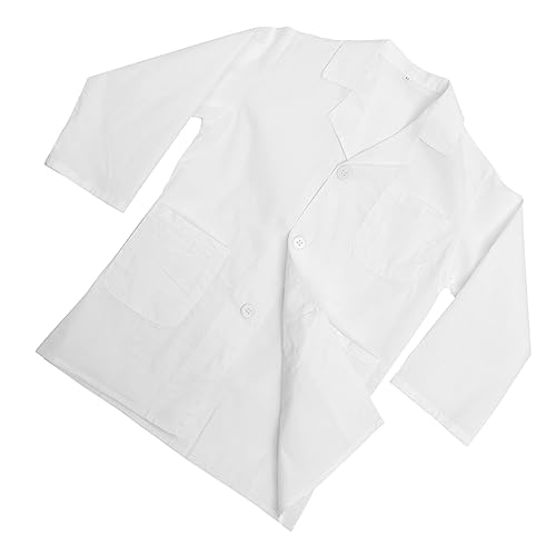 Toyvian Laborkittel Weißer Wissenschaftler Kittel Unisex Für Jungen Und ädchen Waschbar Ideal Für Rollenspiele Kostüme Und Schulaufführungen Größe 126 Toyvian Laborkittel Weißer Wissenschaftler Kittel Unisex Für Jungen Und ädchen Waschbar Ideal Für Rollenspiele Kostüme Und Schulaufführungen Größe 126 von Toyvian