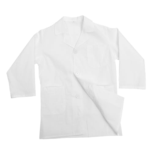 Toyvian Laborkittel für Arztkostüm für weißer Laborkittel laborkittel kostüm Wissenschaftlerkostüm für Mädchen Dr. McStuffins Kostüm Polyester Baumwolle Toyvian Laborkittel für Arztkostüm für weißer Laborkittel laborkittel kostüm Wissenschaftlerkostüm für Mädchen Dr. McStuffins Kostüm Polyester Baumwolle von Toyvian
