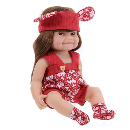 Toyvian Simulationspuppe Puppenspielzeug Süße Babypuppe Realistische Puppe Kleine Babypuppe Toyvian Simulationspuppe Puppenspielzeug Süße Babypuppe Realistische Puppe Kleine Babypuppe von Toyvian