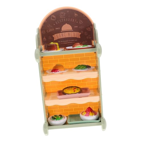 Toyvian Lebensmittelregalspielzeug Miniaturlebensmittel realistisch Essen küchenzubehör puppenhaus küchenmöbel Küchenspielset für Kleinkinder küche spielset Kinderküche Plastik Toyvian Lebensmittelregalspielzeug Miniaturlebensmittel realistisch Essen küchenzubehör puppenhaus küchenmöbel Küchenspielset für Kleinkinder küche spielset Kinderküche Plastik von Toyvian