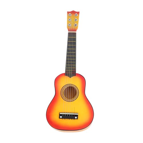 Toyvian Lernen Gitarrenspielzeug Für Musikinstrumente Jugend Gitarre Kleinkinder Gitarre Für Im Alter Von 3-5 Jahren Musikinstrument Kleinkind Gitarre Hölzern Toyvian Lernen Gitarrenspielzeug Für Musikinstrumente Jugend Gitarre Kleinkinder Gitarre Für Im Alter Von 3-5 Jahren Musikinstrument Kleinkind Gitarre Hölzern von Toyvian