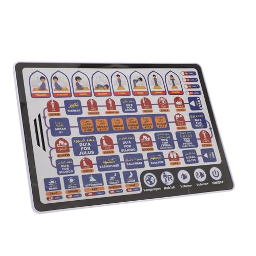 Toyvian Arabic Learning Pad Für Junge Mädchen Interaktives Lern-Tablet Für Arabisch Quran Sprachförderung Tägliche Gebete Pädagogisches Spielzeug Für Jungen Und Mädchen Toyvian Arabic Learning Pad Für Junge Mädchen Interaktives Lern-Tablet Für Arabisch Quran Sprachförderung Tägliche Gebete Pädagogisches Spielzeug Für Jungen Und Mädchen von Toyvian