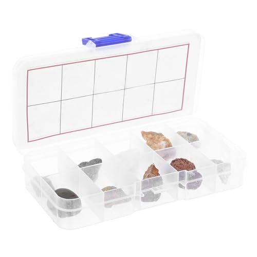 Toyvian Lernset mit Verschiedenen Gesteins und Mineralproben Inklusive Großer für Geeignet für Schulunterricht und Zuhause mit Aufbewahrungsbox und Bestimmungsanleitung Toyvian Lernset mit Verschiedenen Gesteins und Mineralproben Inklusive Großer für Geeignet für Schulunterricht und Zuhause mit Aufbewahrungsbox und Bestimmungsanleitung von Toyvian