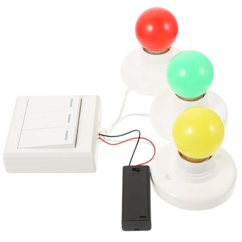 Toyvian Lernspielzeug Busy Board Schalter Lichtspiel für Kleinkinder Ab Jahr Montessori Pädagogisches Motorikspielzeug Koordination Kreativität und Kognitiver Entwicklung von Toyvian